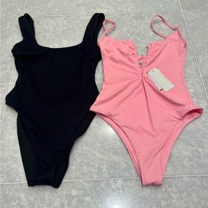 Two, 1pce, L*Space swimsuits
